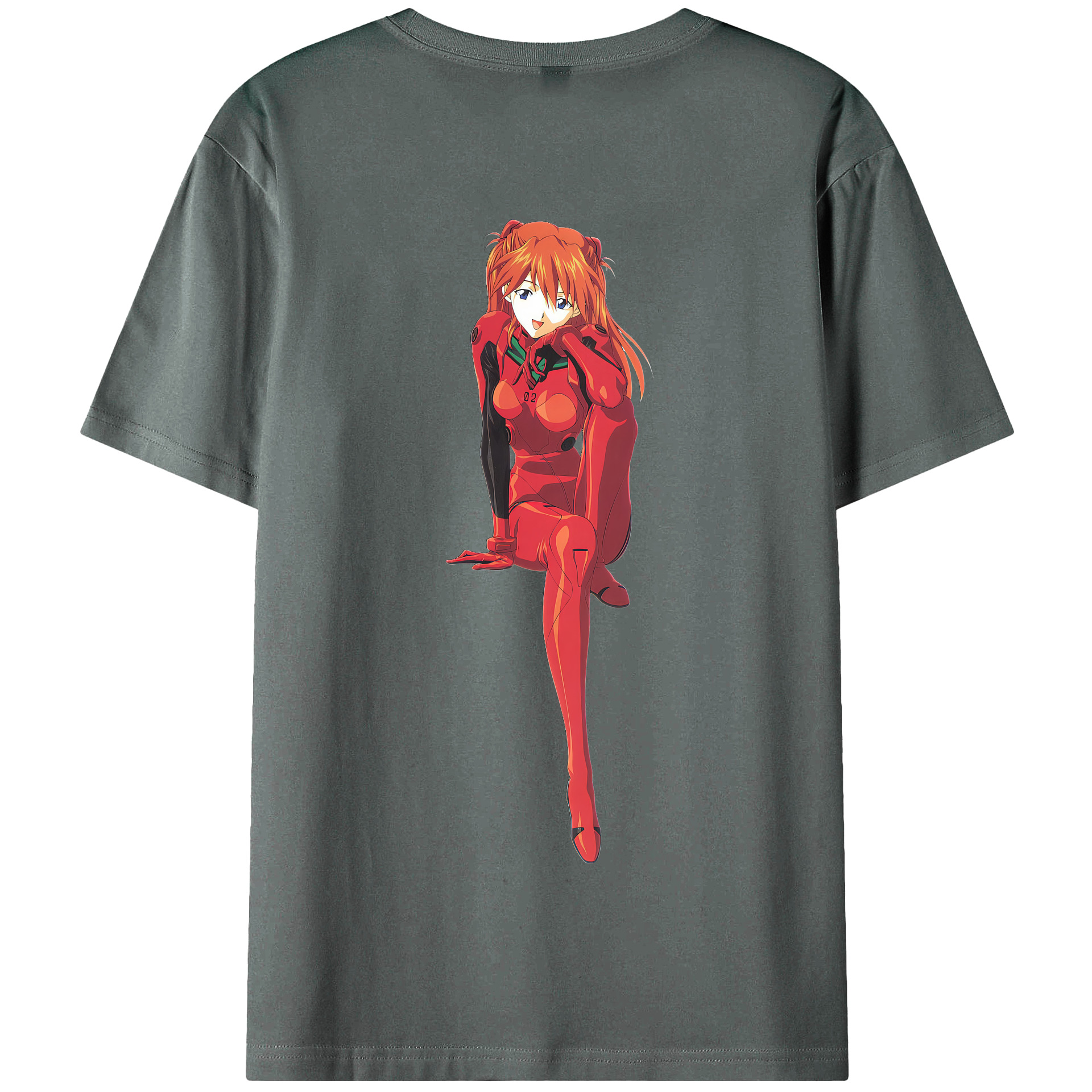（画像用） EVA 新世紀エヴァンゲリオン 綿100％半袖Tシャツ（背面プリント）